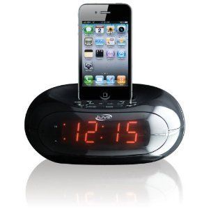 New 2011 iLive iPhone iPod Dock Station LCD Clock Radio