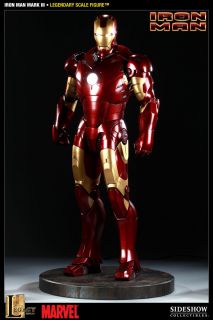Sideshow Collectibles Iron Man Mark III 1 2 Legendary Scale HUGE Ltd