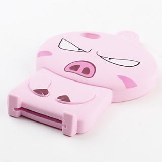 USD $ 7.59   Cartoon Pig Design Soft Case for iPhone 4 and 4S,