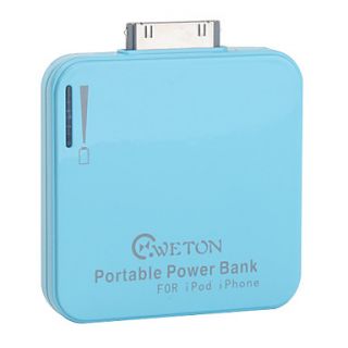 USD $ 14.59   Portable External Battery for iPad, iPhone and iPod