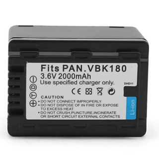 USD $ 14.69   Digital Camcorder Battery for Panasonic HDC HS60 (3.6V