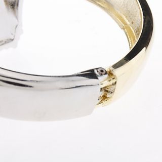 EUR € 8.64   Gold Zilverachtig Fox bezet met diamanten armband