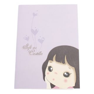 EUR € 1.65   Patrón Lovely Girl Mini Notebook (color al azar