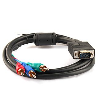 USD $ 7.69   HDMI HDTV VGA 3 RCA Converter Adapter Cable,