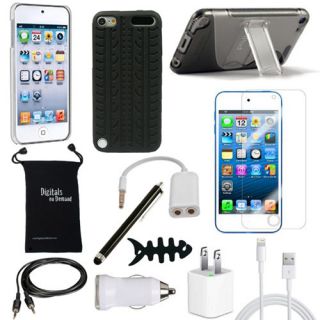 12 ITEM ACCESSORY BUNDLE FOR APPLE IPOD TOUCH 5 5TH GEN COVER CASE