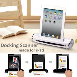  S400 DockingScan Scanner Charger Docking Station for iPad iPad2 White