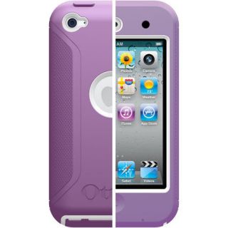 OtterBox Defender Case for iPod Touch 4G 4th Gen, Purple / White, New