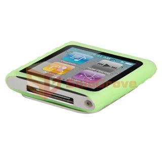  Necklace+Green Case Cover Accessory for Apple iPod Nano 6th Gen 6