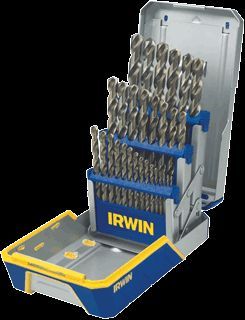 Irwin 29 PC Cobalt M 35 Metal Index Drill Bit Set
