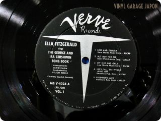 Ella Fitzgerald Sings The George Ira Gershwin Song Book MG V 4024 Jazz