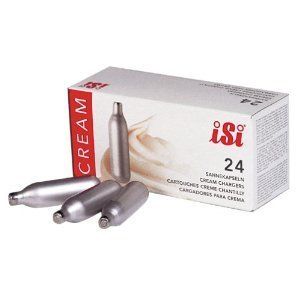ISI N2O Cream Chargers 24 Pack New