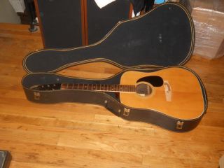 Carlos No 275 Acoustic Guitar in Case Restore Repair