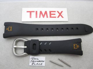 Timex Ironman Watch Band Strap Mens 16mm Rubber 53151