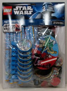Lego Star Wars Birthday Party Favor Pack 8 Bags Stickers Whistles