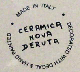 Deruta Italy Italian Pottery RaffaellescoDragons Cheese & Cracker Tray