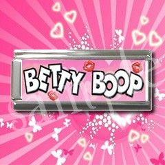 Betty Boop Lipstick Italian Charm Superlink