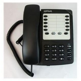 Cortelco ITT 2203BK 220300 VBA 27S Colleague Corded Speakerphone Black