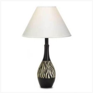 Brand New African Zebra Stripe Table Lamp Fast SHIP