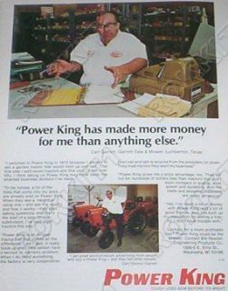 1979 Power King Tractor Ad