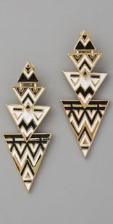 House of Harlow 1960 Tribal Drop Earrings