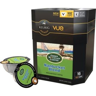 Keurig Green Mountain Coffee Nantucket Blend Vue Pack 16 Count 9301016