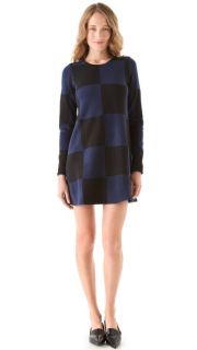 Marc by Marc Jacobs Checkered Sweater Dress