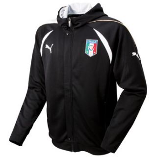 Puma Italy WC 2010 Hooded Jacket New Black Small