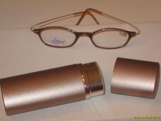 00 Beige Lt Brown Flexible Temples Eyewear Eyeglasses Readers