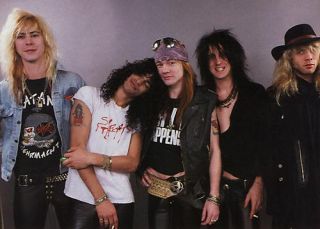 Guns n Roses are in the ROCK AND ROLL HALL OF FAME where they belong