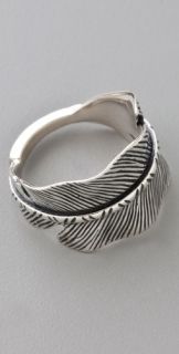 Elizabeth and James Feather Ring