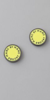 Marc by Marc Jacobs Classic Marc Logo Disc Stud Earrings