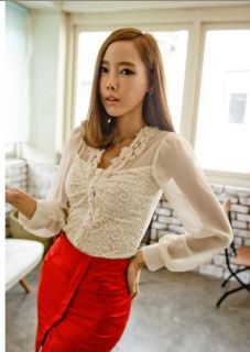 Autumn New Arrival Retro Lace Splice Tight Wrinkled Jag Dress for