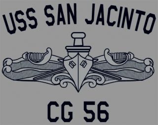 US Navy USS San Jacinto CG 56 T Shirt