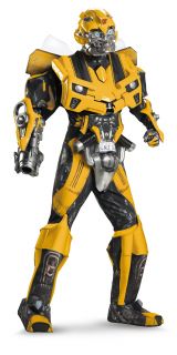 Bumblebee 3D Theatrical w Vacuform Movie Adult Superhero Costume Party