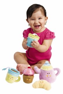 Earlyears Plush Baby Tea Party Set with Sounds New
