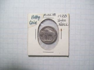 Hobo Nickel   J Allen Jackie   1920   Potty Coin   Unknown Artist  