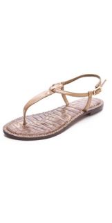 Sam Edelman Gigi Patent T Strap Sandals