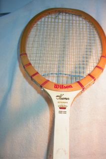 Wilson Jack Kramer Wood Tennis Racquet Davis Cover