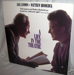 Life in The Theatre Jack Lemmon Mint Laserdisc LD