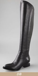 Alexander Wang Sigrid Over the Knee Boots with Notched Heel