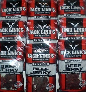 Jack Links Peppered Beef Jerky 9 Large 4 05oz Bags Bulk
