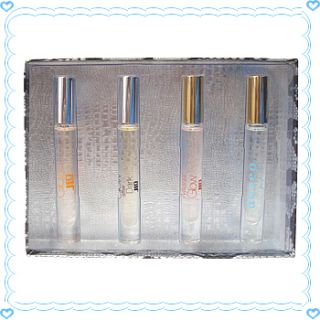 Lo Glow 4pcs 0 2 oz Mini Roll on Perfume Gift Set ★