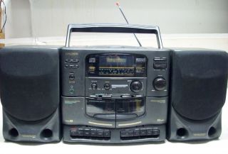 Koss HG910N Boom Box Am FM CD Dual Cassette
