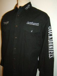 Wrangler Jack Daniels Embroidered Old No 7 Shirt Daniels