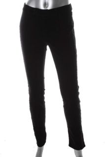 Brand New Katharine Black Velvet Tuxedo Striped Casual Pants 27 BHFO