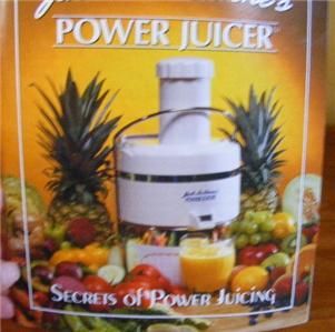 Jack Lalanness Power Juicer CL 003AP Heavy Duty Juice Extractor
