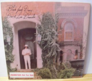 Black Jack Davy David Lee Daniels LP Promo copy with original sleeve