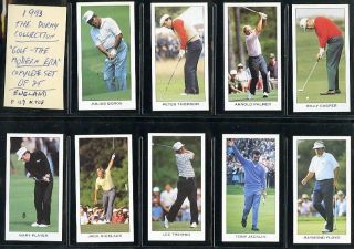 1993 Golf Cards The Dormy Collection Complete Set 25 Golf The Modern