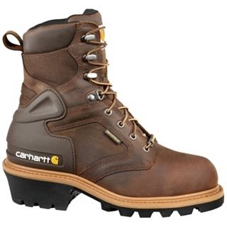 Carhartt 8 Waterproof Insulated Logger Soft Toe   CML8129   Boots