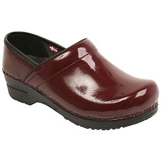 Sanita Clogs Professional Wide Patent   457111 47   Casual Shoes